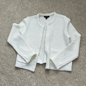 Ann Taylor cardigan, off white color , size large
